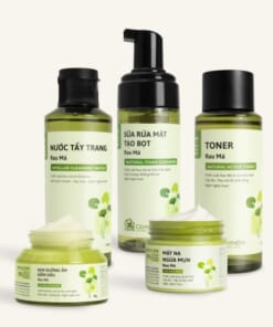 Bộ Chăm Sóc Da Chiết Xuất Rau Má Dành Cho Da Dầu Mụn
