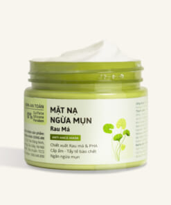 Mặt Nạ Ngừa Mụn Rau Má Dành Cho Da Dầu