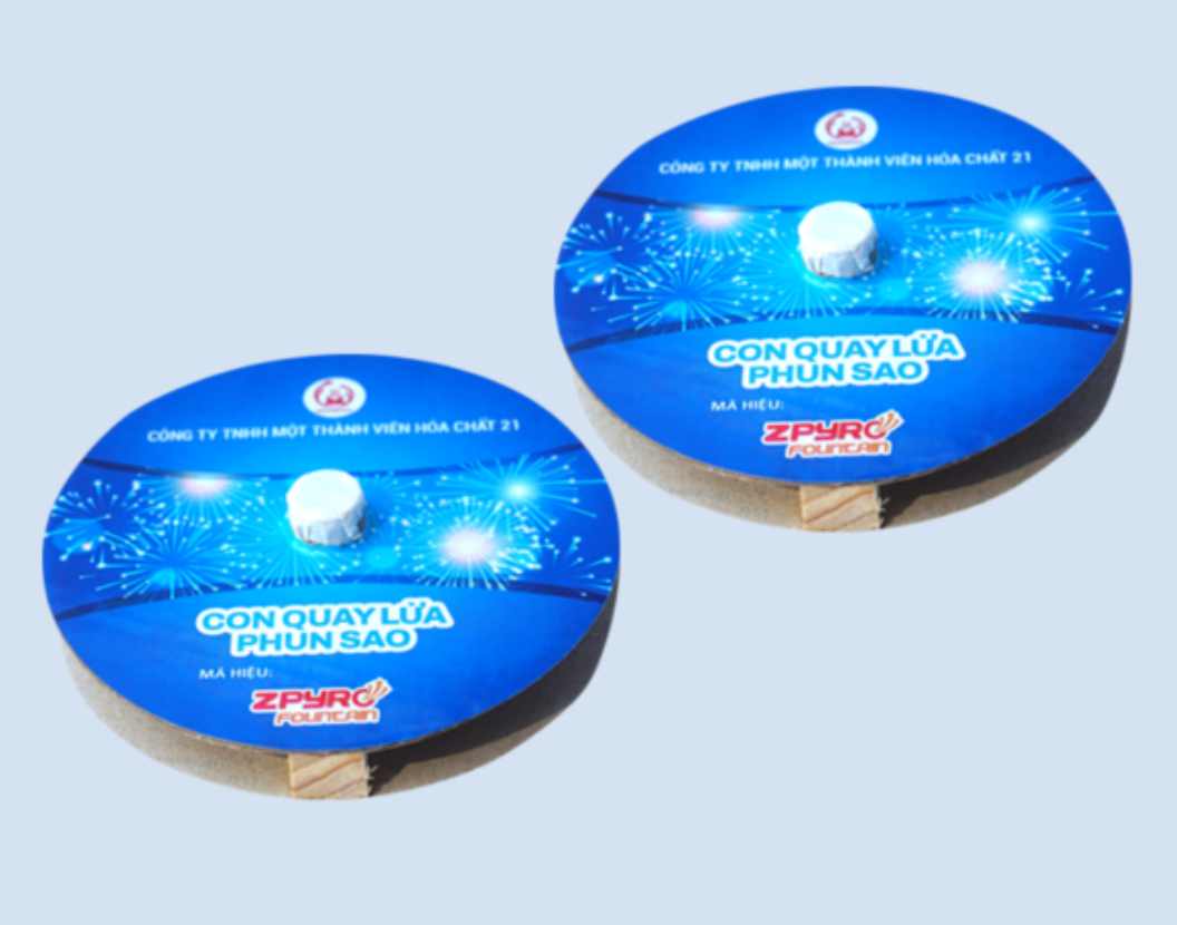 Con Quay Lửa Phun Sao - Pháo Hoa Bộ Quốc Phòng