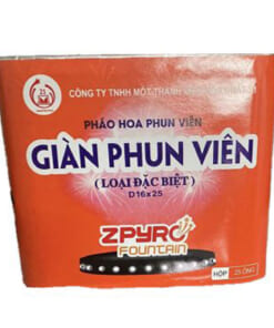 Giàn Phun Viên ( Loại Đặc Biệt ) - Giàn 25 Ống - Pháo Hoa Bộ Quốc Phòng 2026
