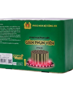 GIÀN PHUN VIÊN 36 QUẢ - Giàn 36 Ống - Pháo Hoa Bộ Công An 2026