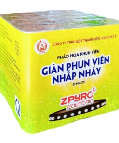 Giàn Phun Viên Nhấp Nháy - Giàn 25 Ống - Pháo Hoa Bộ Quốc Phòng 2026